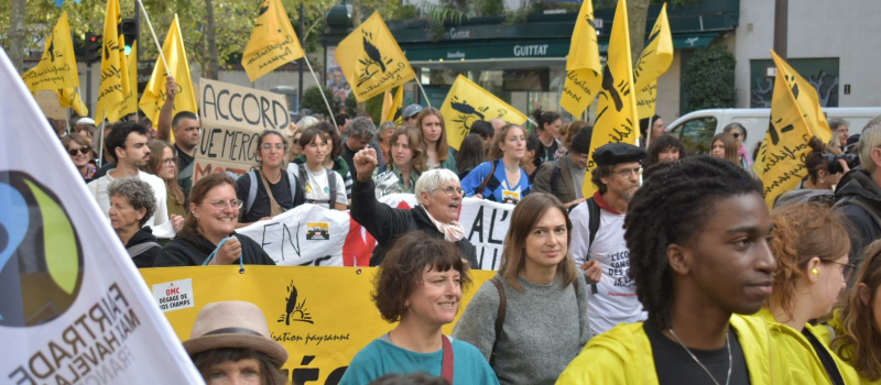 La Confédération paysanne du Gers  communique suite à l'interpellation de deux porte-paroles nationaux