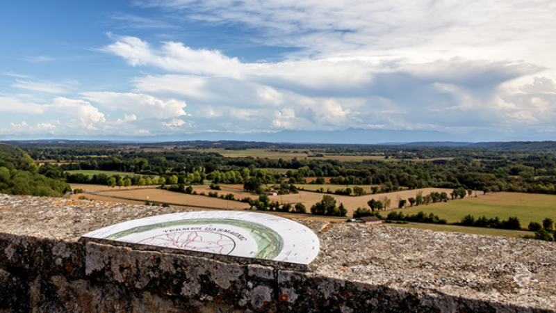 Dégustation au sommet, la Tour de Termes-d'Armagnac