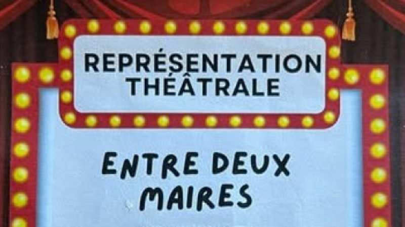 Comédie en 3 actes "entre deux maires".