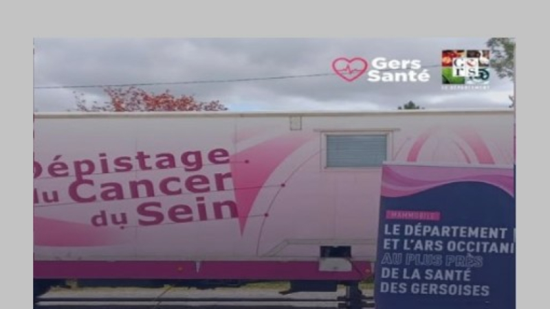 Santé : le Mammobile poursuit sa tournée