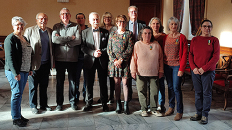Des agents honorés