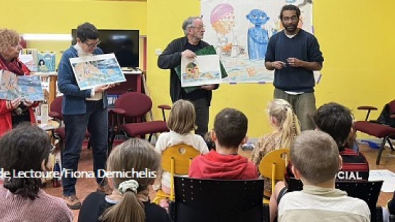 Lecture dessinée pour les CM1-CM2 de l’Immaculée Conception