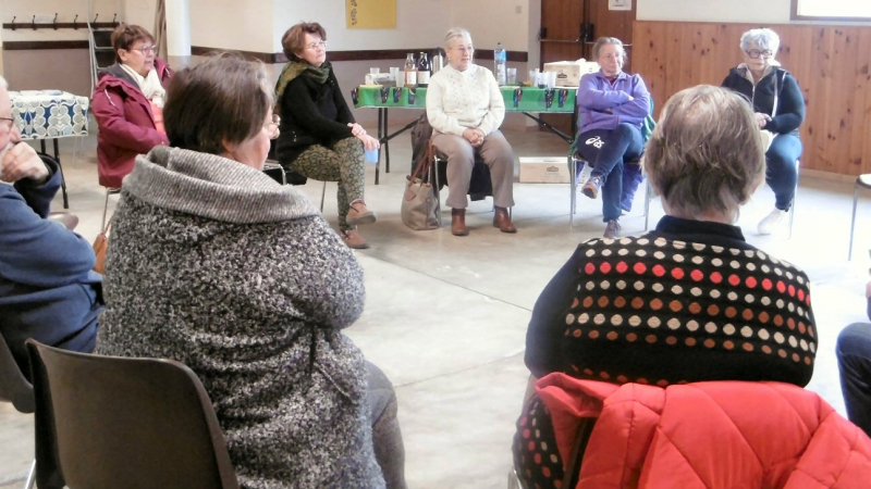 Début de l'atelier de prévention du vieillissement et de la perte d’autonomie
