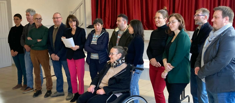 Une dernière cérémonie des vœux pleine d’émotion pour la maire Nadine Arqué