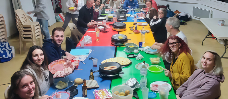 Les Fous du Volant : De la raquette à la raclette !