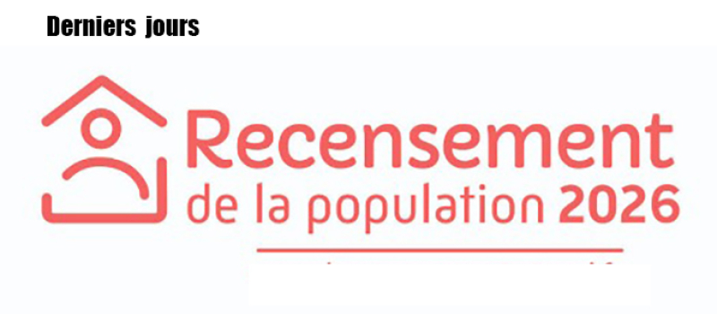 Recensement, dernière ligne droite
