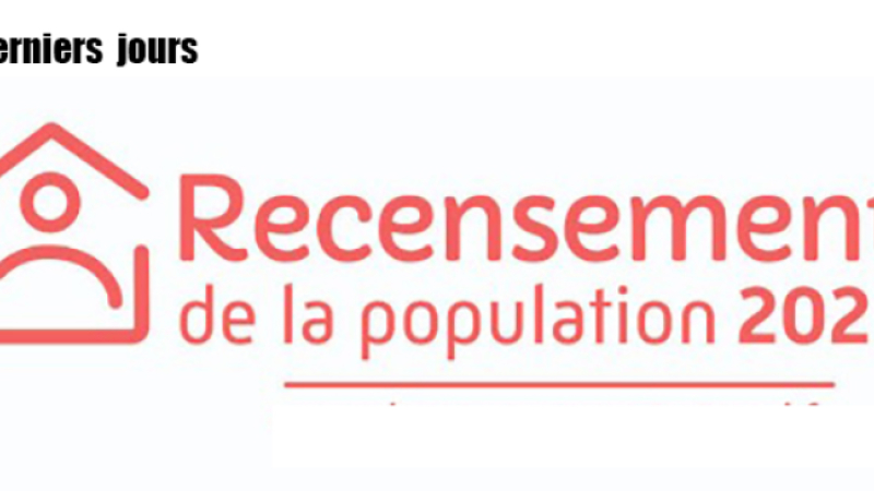 Recensement, dernière ligne droite