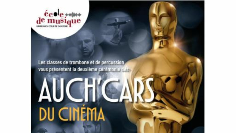Ecole de musique : deuxième cérémonie des Auch'cars du cinéma