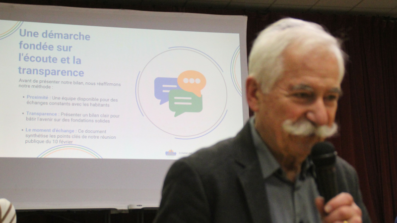 Réunion publique d’échanges