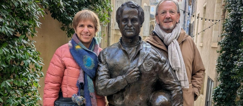 Christine Alias nous parle de la statue de Jacques Fouroux à la radio mercredi !