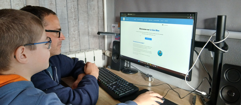 Le Lien Bleu, un réseau solidaire né de l’histoire d’un enfant autiste
