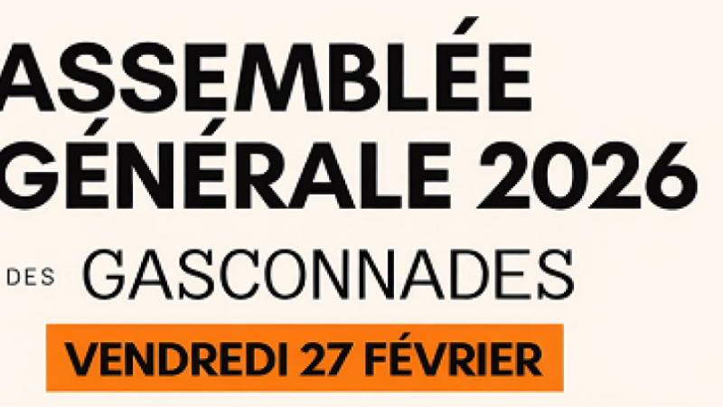 Les Gasconnades de Lectoure : Invitation à l'assemblée générale 2026