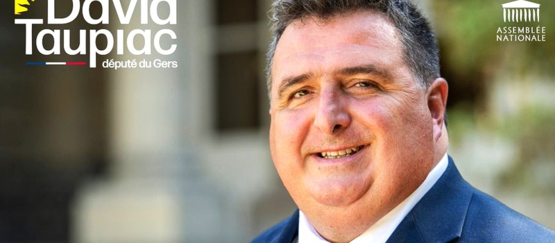 communiqué de presse de David Taupiac