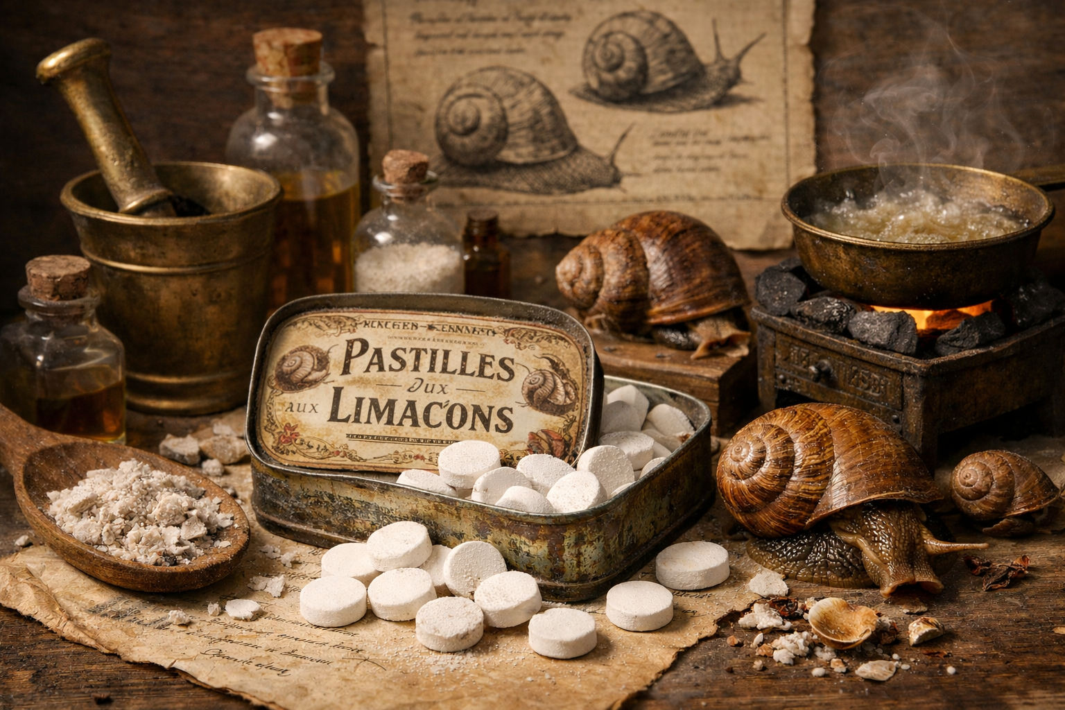 Les pastilles aux limaçons !
