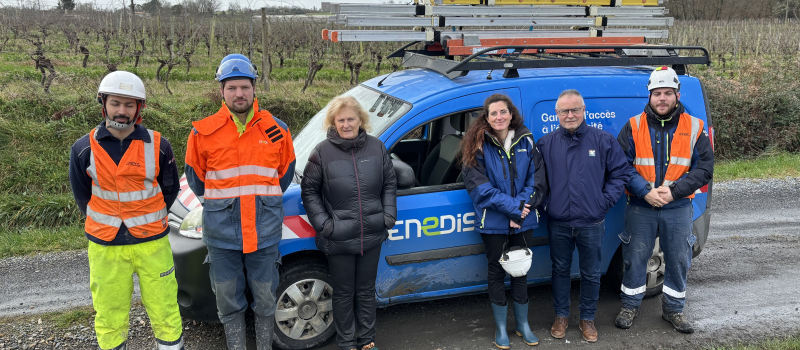 Tempête Nils : le Président du Département salue la mobilisation exceptionnelle des équipes Enedis
