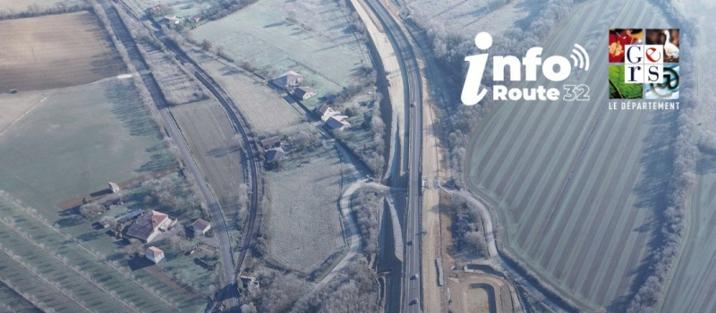 RD1124 : Fermeture nocturne ponctuelle à L’Isle-Jourdain ce mardi soir