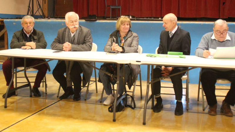 Le comité FNACA de Miélan en assemblée