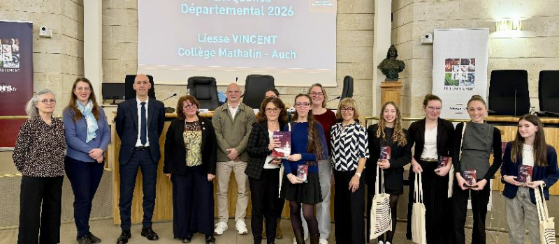 Citoyenneté et laïcité: La 3e édition du concours départemental d’éloquence 2026 récompense Liesse Vincent du collège Mathalin d’Auch