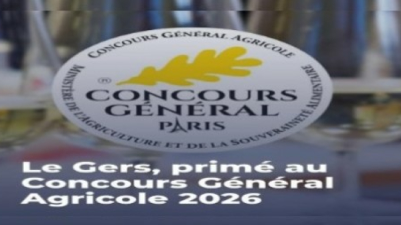 Déjà 90 médailles pour le Gers au Concours Général Agricole !