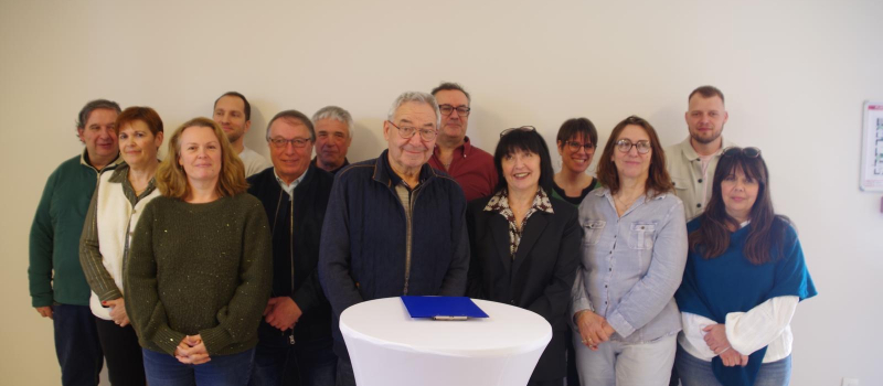 Gerard Mimalé, le Maire sortant, présente sa liste