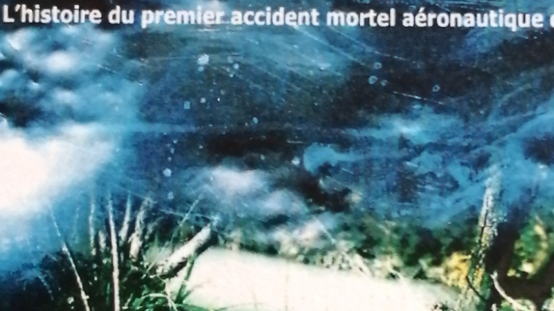 L'histoire du premier accident mortel aéronautique du Gers.