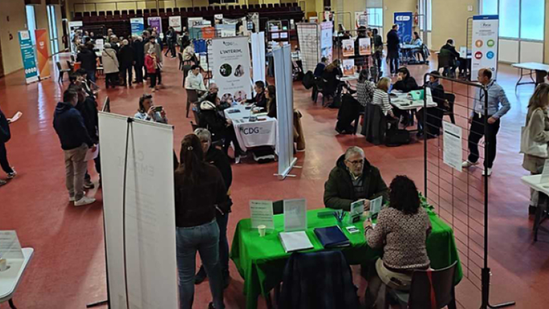 Succès du forum d l'emploi