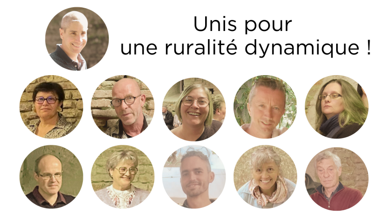 Elections : liste " Unis pour une ruralité dynamique"