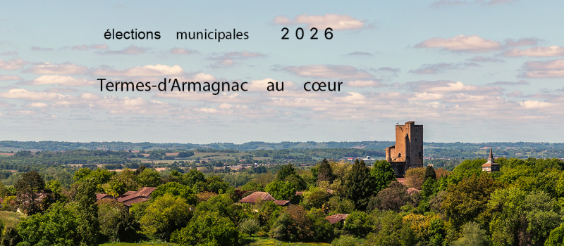 Élections municipales 2026,  Termes d'Armagnac au cœur