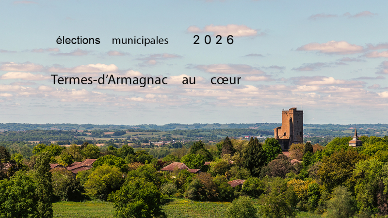 Élections municipales 2026,  Termes d'Armagnac au cœur
