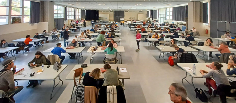 Concours de puzzles à Riscle