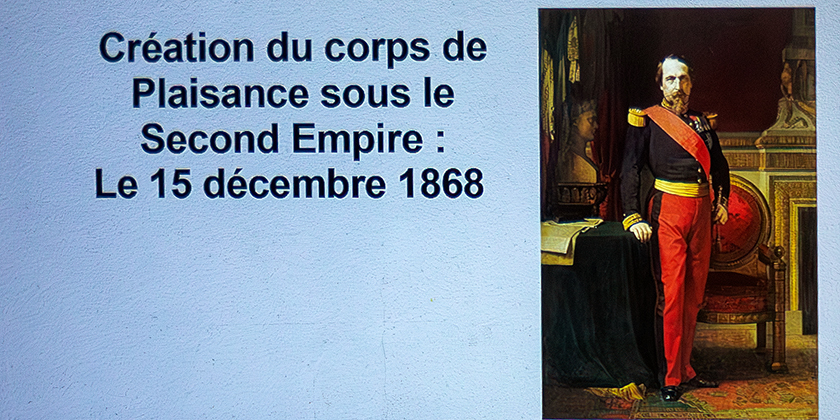 l'histoire des pompiers à Plaisance
