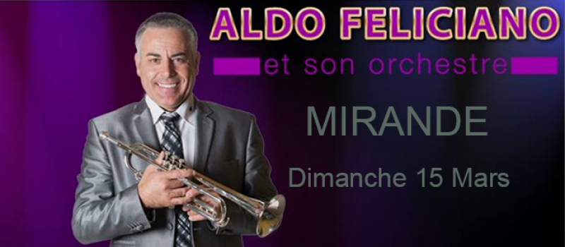 Aldo Feliciano, mènera la danse dimanche 15 mars