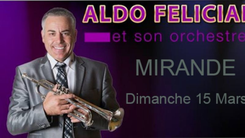 Aldo Feliciano, mènera la danse dimanche 15 mars