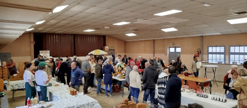 Belle réussite pour le marché des producteurs
