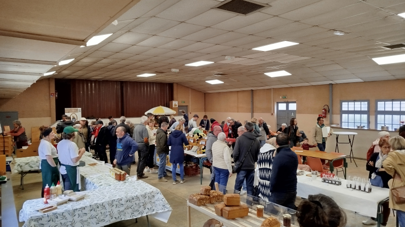 Belle réussite pour le marché des producteurs