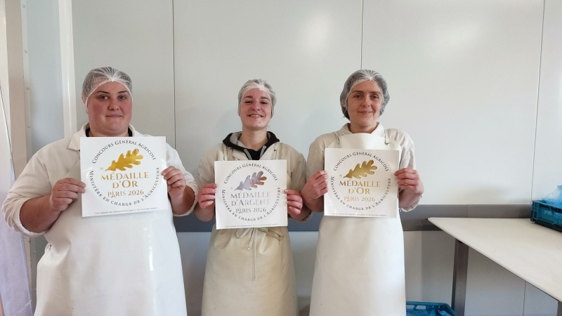 Riguecoop décroche trois médailles dont deux médailles d'or  au Salon de l’Agriculture!