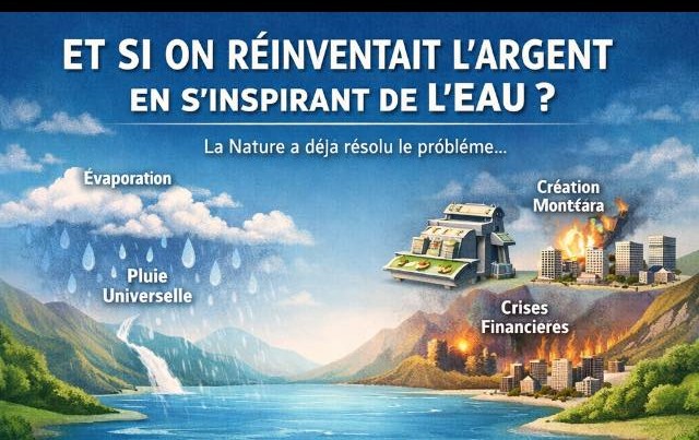 ET SI ON RÉINVENTAIT L’ARGENT EN S’INSPIRANT DE L’EAU ?