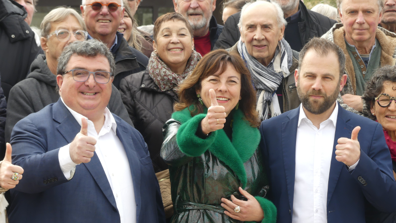 Carole Delga apporte son soutien à Ronny Guardia Mazzoleni,