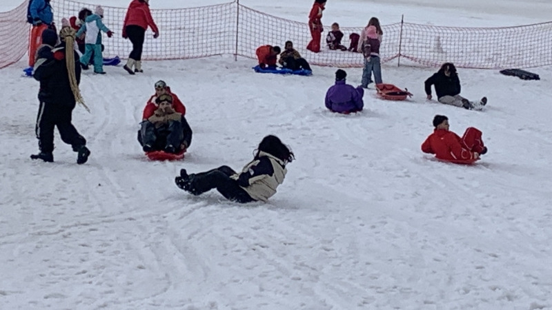 A la découverte des joies de la neige à Val Louron