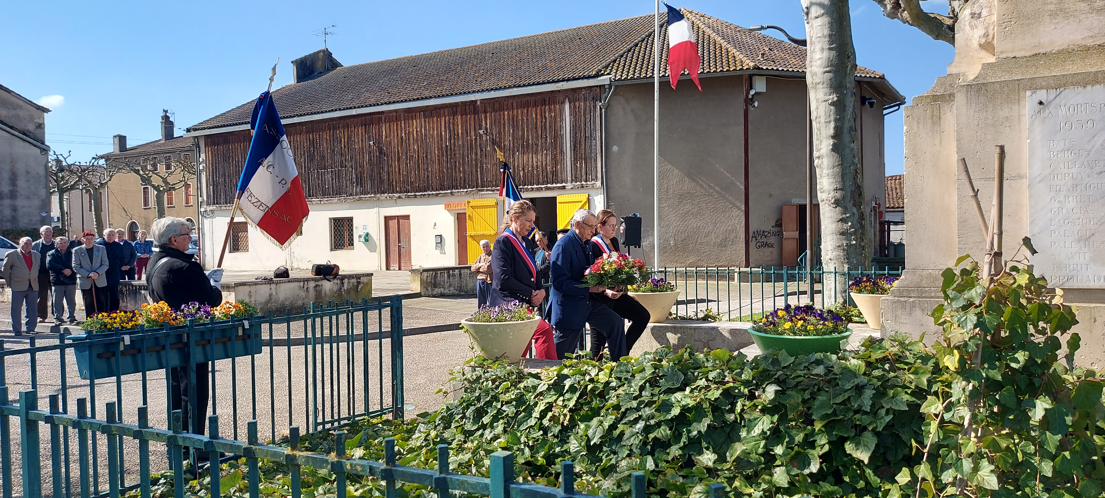 Dépôt de gerbe
