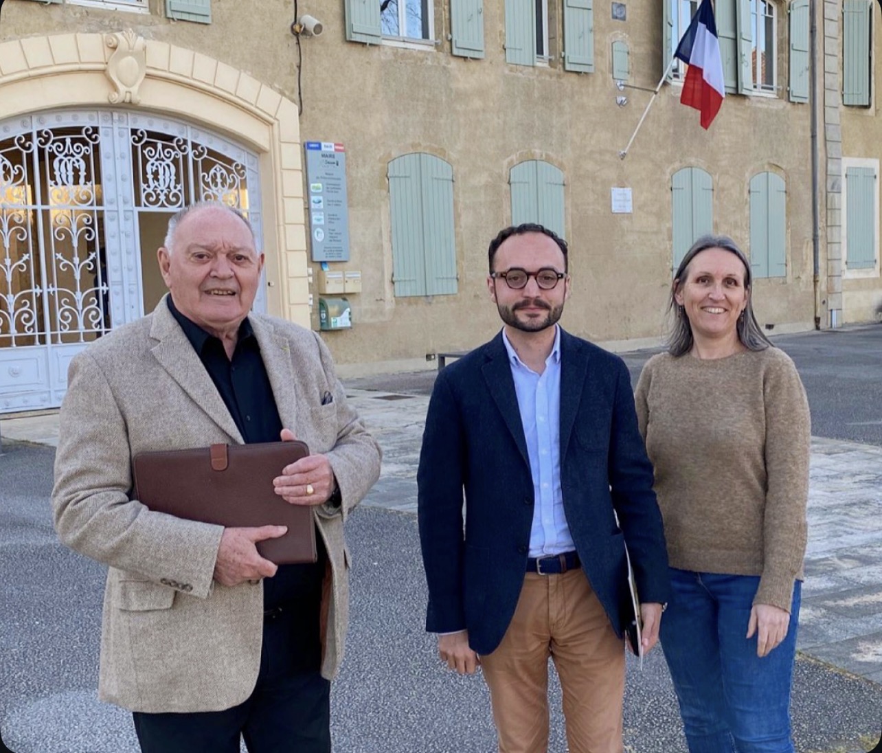 Les trois élus de la liste Seissan Avenir