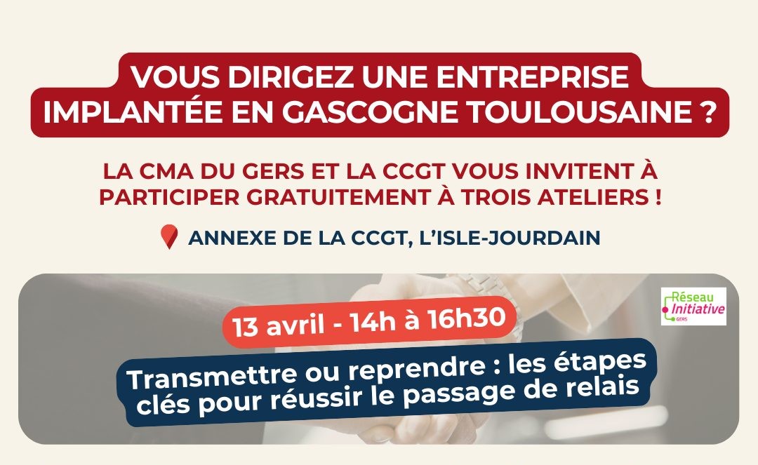 Des ateliers pour agir sur l’avenir de votre entreprise