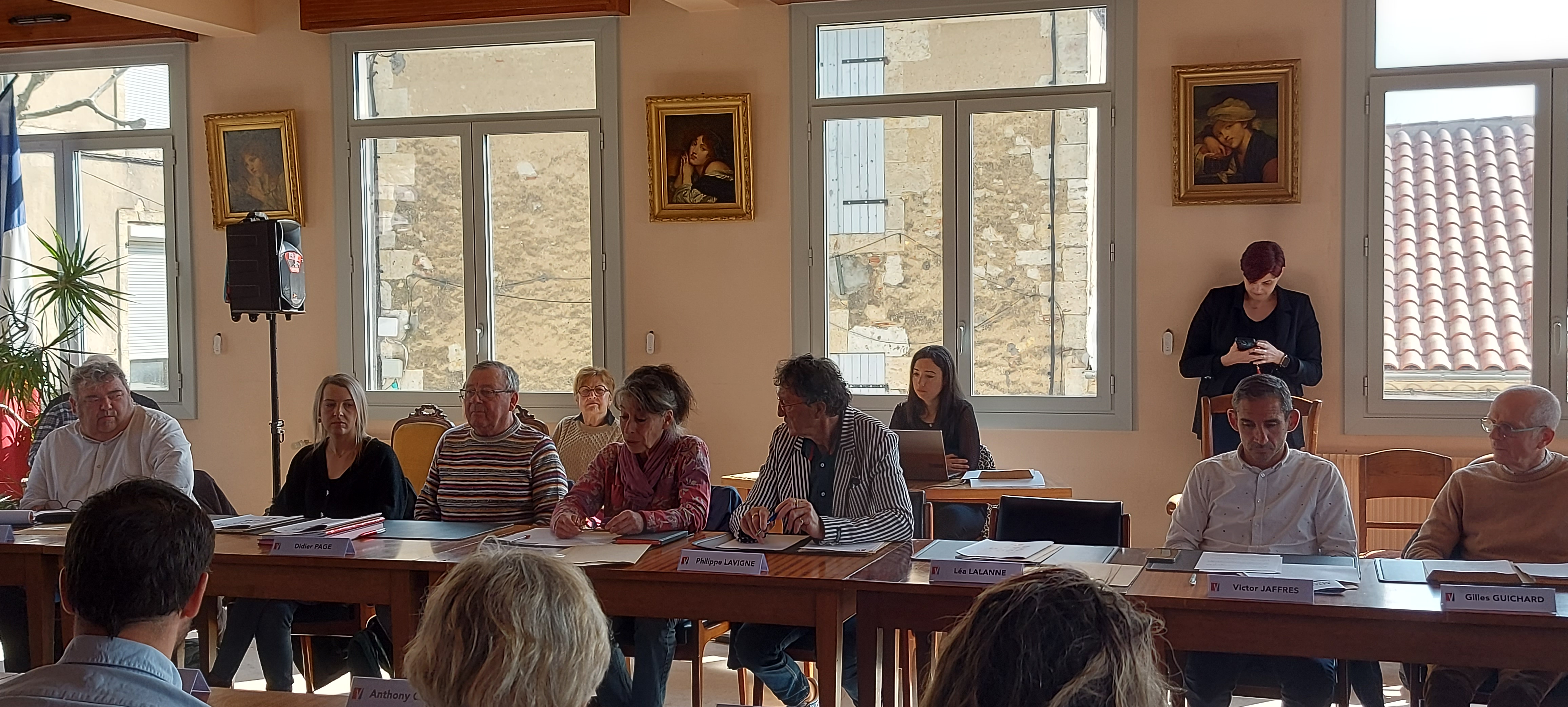 Conseil municipal d'installation