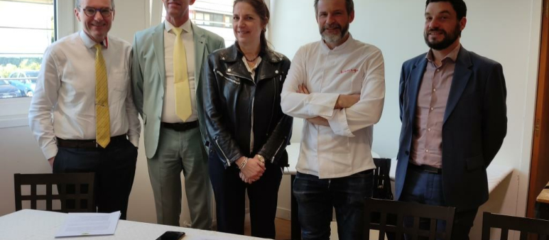 Cinquième édition du festival Auch le Goût! un « recentrage» pour un nouvel élan selon le Président Vincent Casassus.