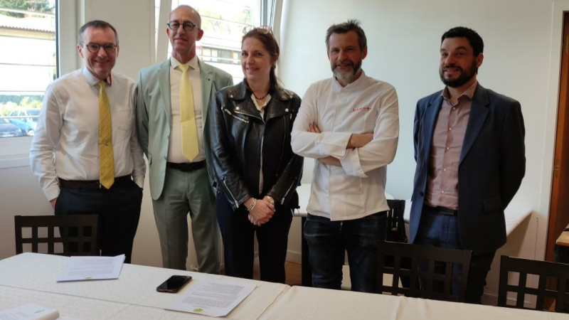 Cinquième édition du festival Auch le Goût! un « recentrage» pour un nouvel élan selon le Président Vincent Casassus.