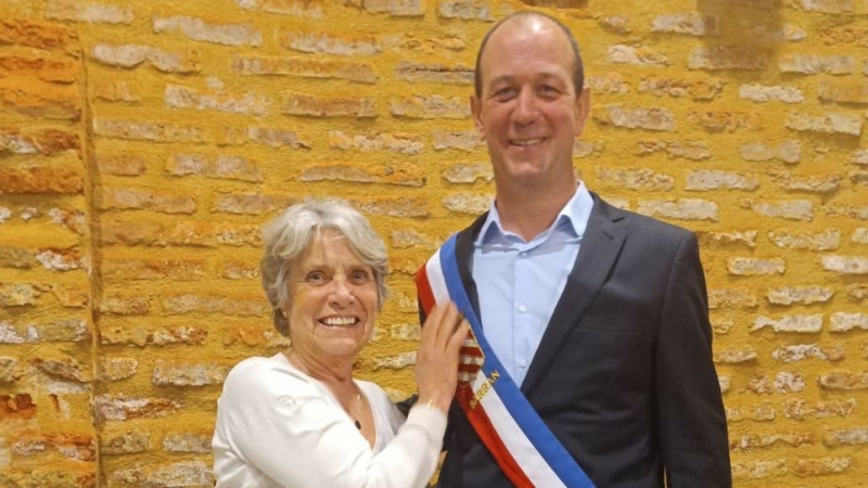 Le nouveau maire élu