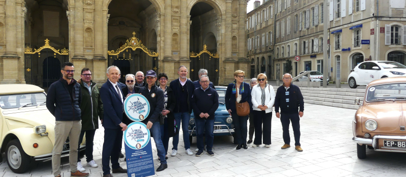 La ville d’Auch labellisée par la Fédération des véhicules d’époque