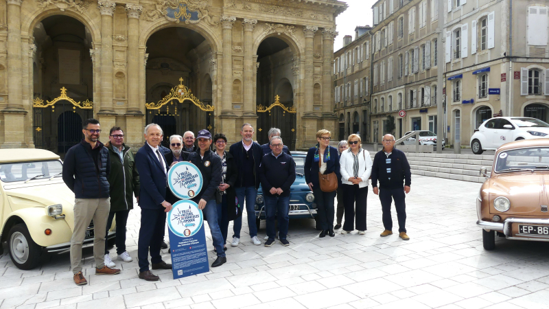 La ville d’Auch labellisée par la Fédération des véhicules d’époque