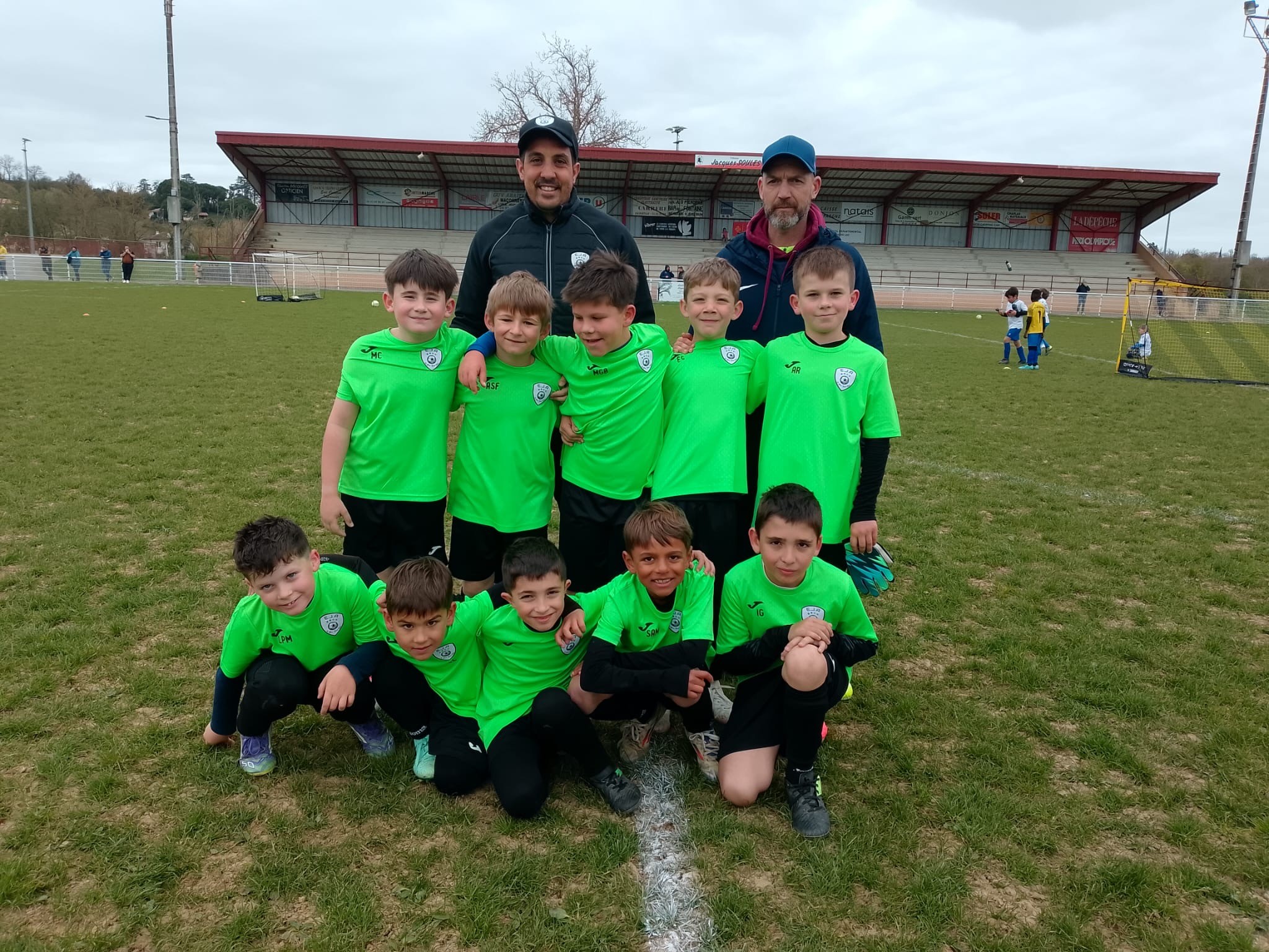 Les U9 , équipe 2.
