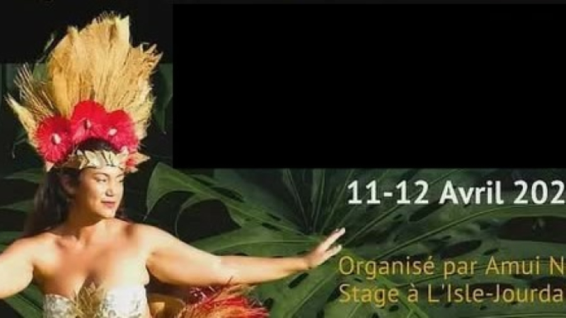 Stage de danse Tahitienne - week end avec Mareva Bouchaux